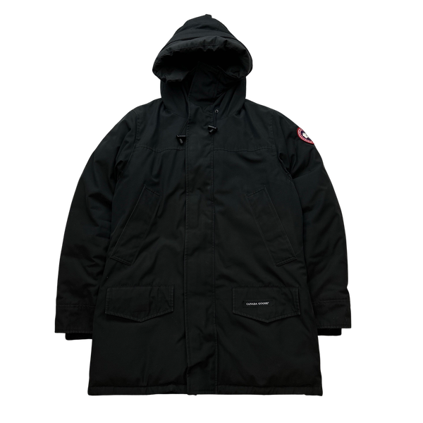 Canada Goose Black Premium Down Filled Multipocket Spellout Jacket - Medium