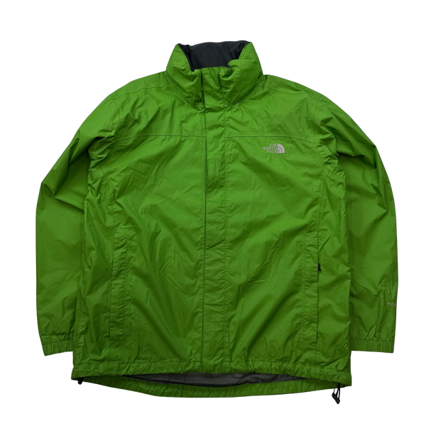North Face Green HyVent Waterproof Jacket - Large