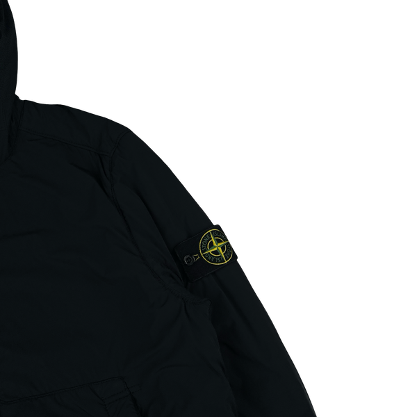 Stone Island 2019  Black Comfort Tech Composite Jacket - Small