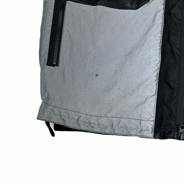 Stone Island Garment Dyed Plated Reflective With Mussola Gommata 3 IN 1 Jacket - Large