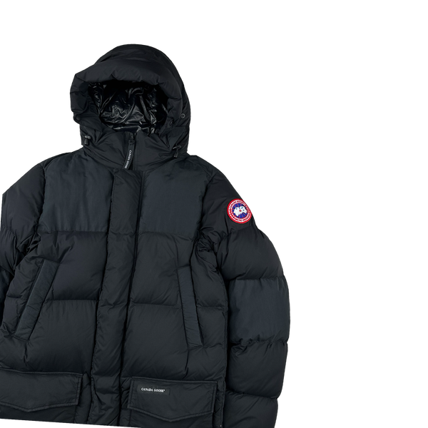 Canada Goose Black Premium Down Armstrong Long Puffer Jacket - Medium
