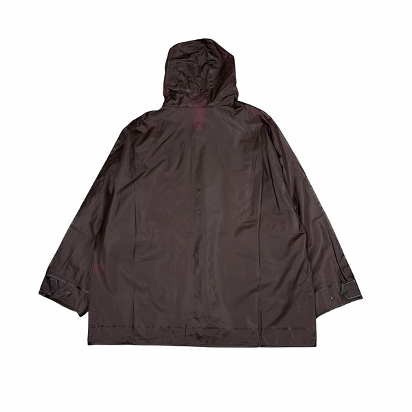 Stone Island 1980s PVC Archive Spellout Hooded Jacket - XL