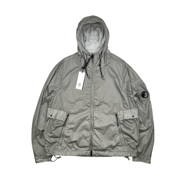 CP Company Grey CS II Lens Viewer Lightweight Jacket - Large