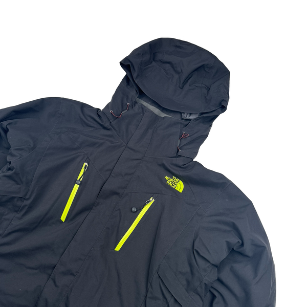 North Face Black Recco Ski Jacket - Large