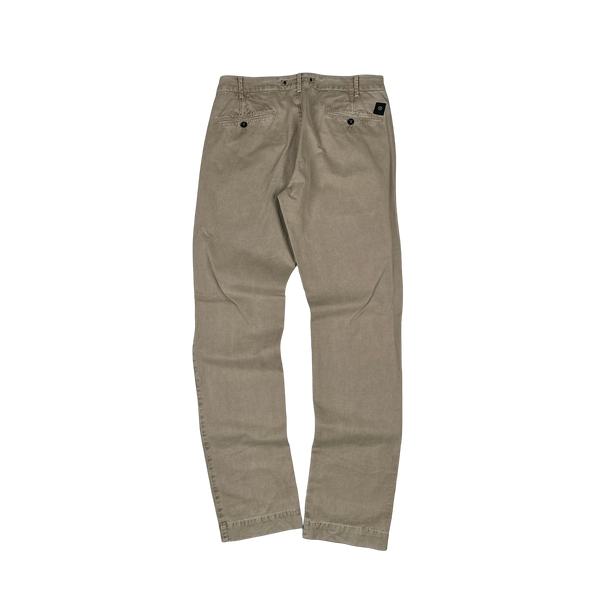 Stone Island Denims 2008 Tan Cotton Cargo Trousers - 32"