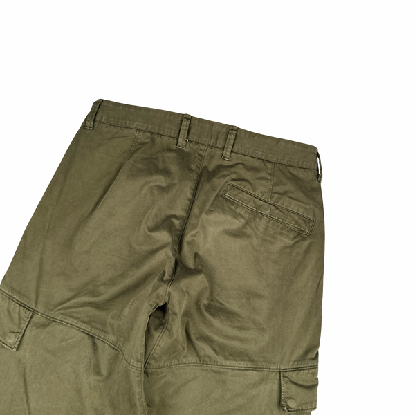 Stone Island 2021 Khaki Ghost Regular Fit Cargo Trousers - 30"