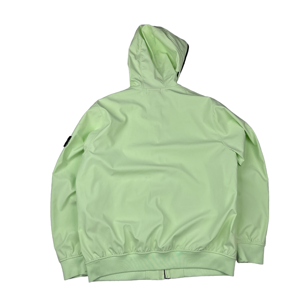 Stone Island 2023 Mint Light Soft Shell R eDye Technology Jacket - XXL