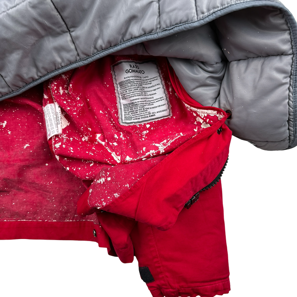 Stone Island Vintage 1998 Red Green Edged Badge Jacket - Medium