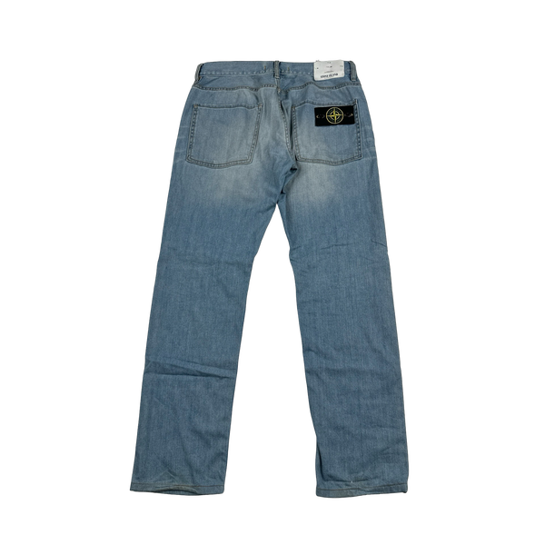 Stone Island 2011 Skinny Fit Light Wash Denim Jeans - 32"
