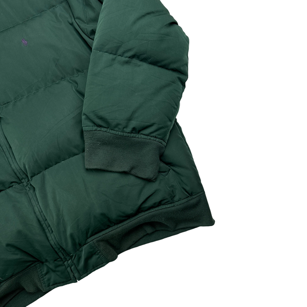 Ralph Lauren Forest Green Down Filled Puffer Jacket - Large