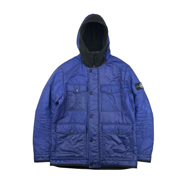 Stone Island Reflex Mat Reflective Multipocket Parka Jacket - XL