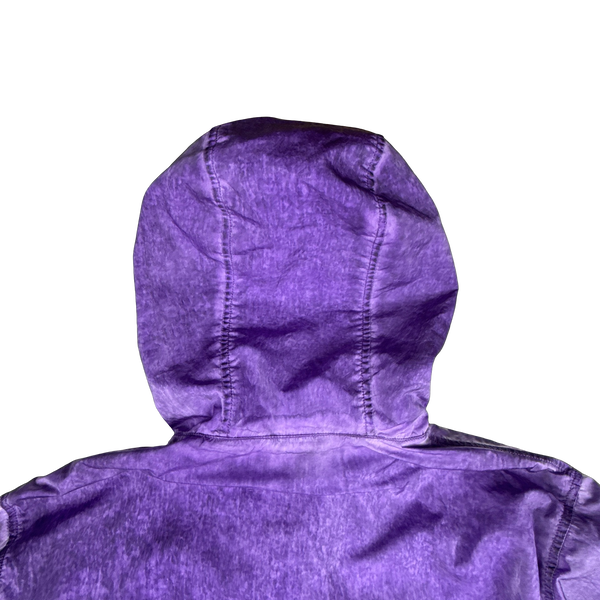 CP Company x Palace Purple Nylon La Mille Goggle Jacket - Small