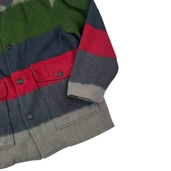 CP Company Vintage 90's Striped Wool Jacket - Medium