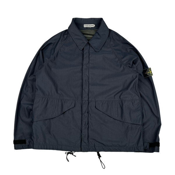 Stone Island 1997 Vintage Navy Nylam Jacket - Large – Mat's Island