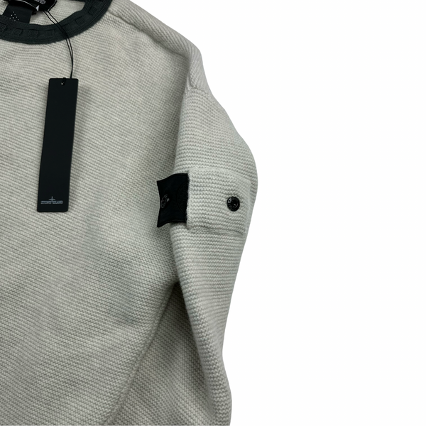 Stone Island 2022 Shadow Project Contrast Collar Crewneck - Large