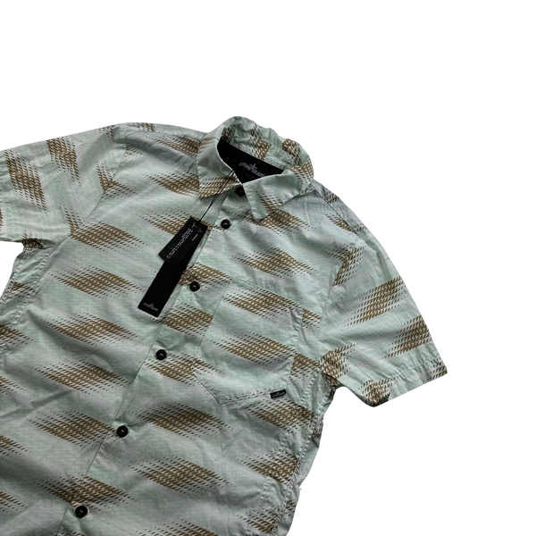 Stone Island 2016 Shadow Project Patterned Shortsleeve Buttoned Shirt - Small