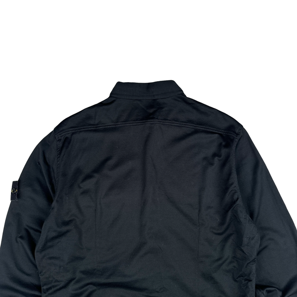 Stone Island 2016 Black Buttoned Pocket Overshirt - XL