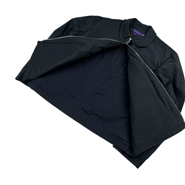 Ralph Lauren Purple Label Black Heavyweight Waterproof Jacket- XL