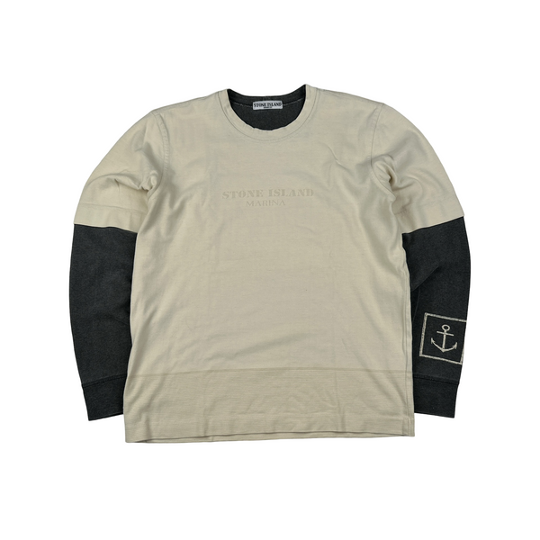 Stone Island Marina 2006 Anker Long Sleeve T Shirt - Large