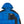 Load image into Gallery viewer, North Face Down Filled Blue Hooded Puffer Jacket - XL

