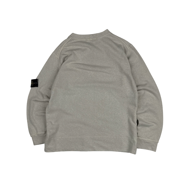 Stone Island 2001 Cotton Knitted Crewneck Jumper - Medium