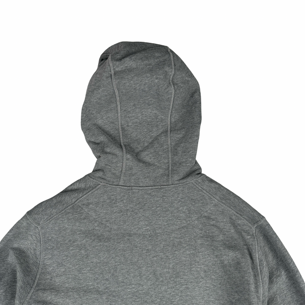 Stone Island 2022 Grey Pullover Cotton Hoodie - Medium