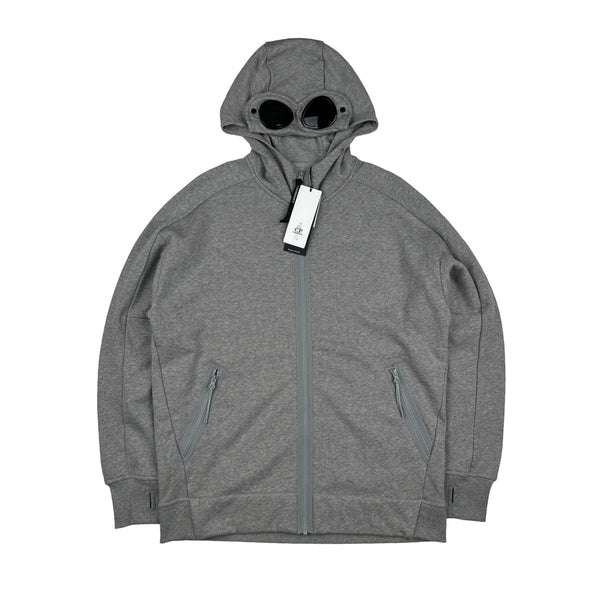 CP Company Light Grey Goggle Hoodie - XL