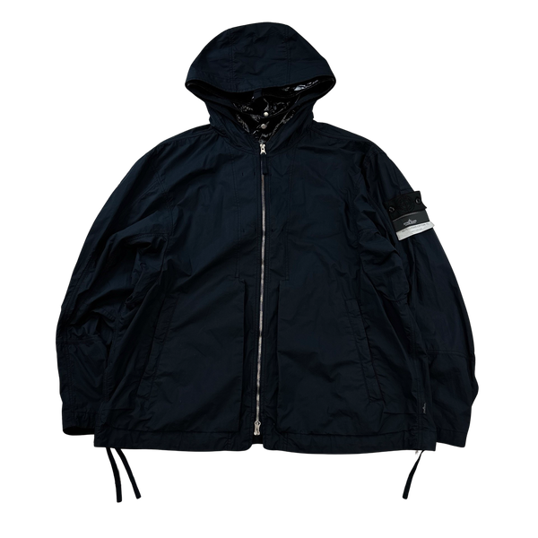 Stone Island 2022 Shadow Project HD Pelleovo Cotton TC Navy Glass Jacket - XXL