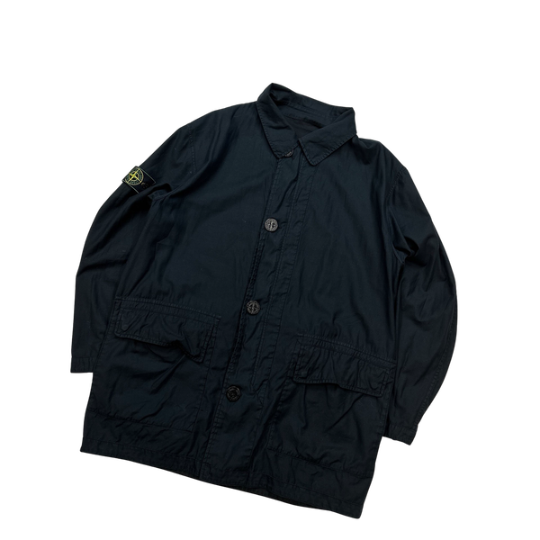 Stone Island Cotton Vintage Collared Reversible 1995 Jacket - Large