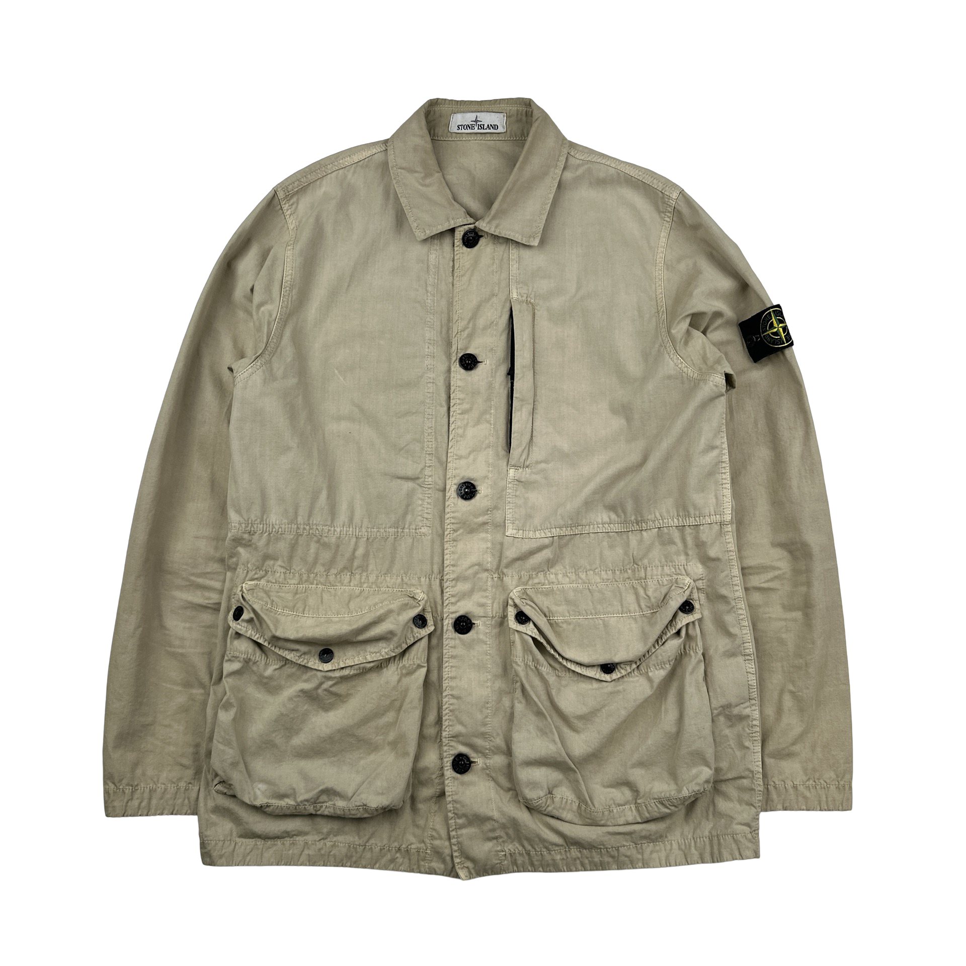Stone Island 2021 Tan Tela Smerigliata Jacket - Large – Mat's Island