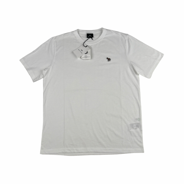 Paul & Shark White Logo Short Sleeve T Shirt - Large