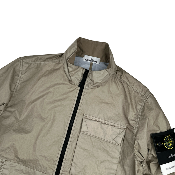 Stone Island 2023 Beige Membrana 3L TC Jacket - Large