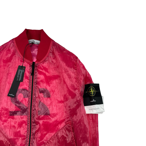 Stone Island 2022 40th Anniversary Pink Piattina 82/22 Jacket - XL