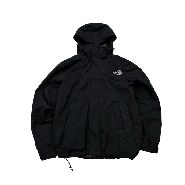 North Face 3 In 1 Black Hyvent Jacket - Medium