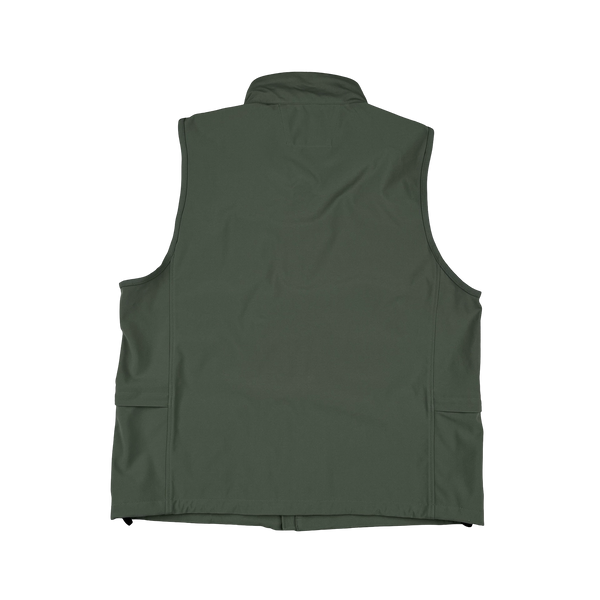 CP Company Khaki Lens Viewer Soft Shell-R Vest - XL