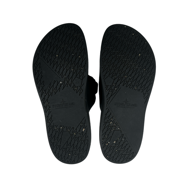 Stone Island Shadow Project Strapped Sandals - UK 9