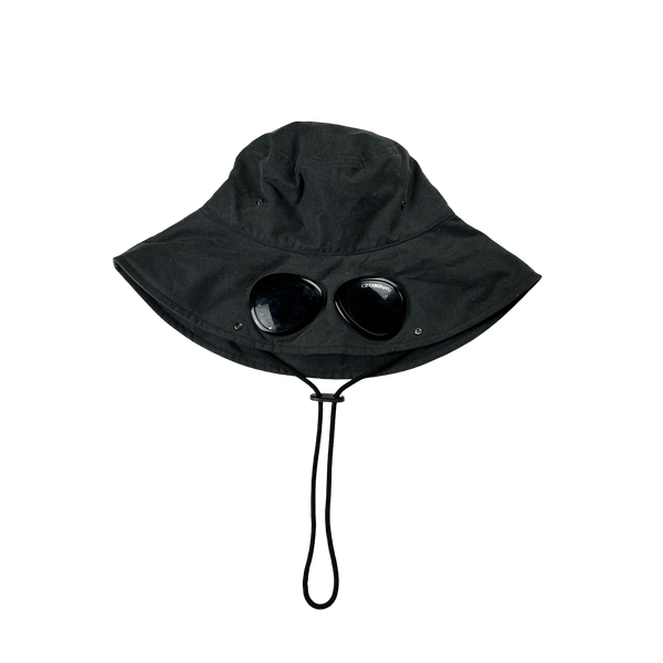 CP Company x Barbour Waxed Goggle Bucket Hat - Medium