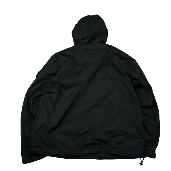 Stone Island 2024 Black Crinkle Reps R-NY Jacket - XL