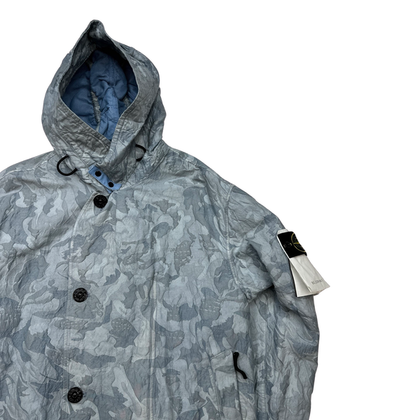 Stone Island Blue Big Loom Camo TC Jacket - Large