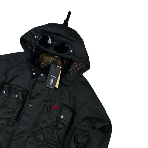 CP Company x Barbour Multi Pocket 500 Mille Waxed Jacket - Large