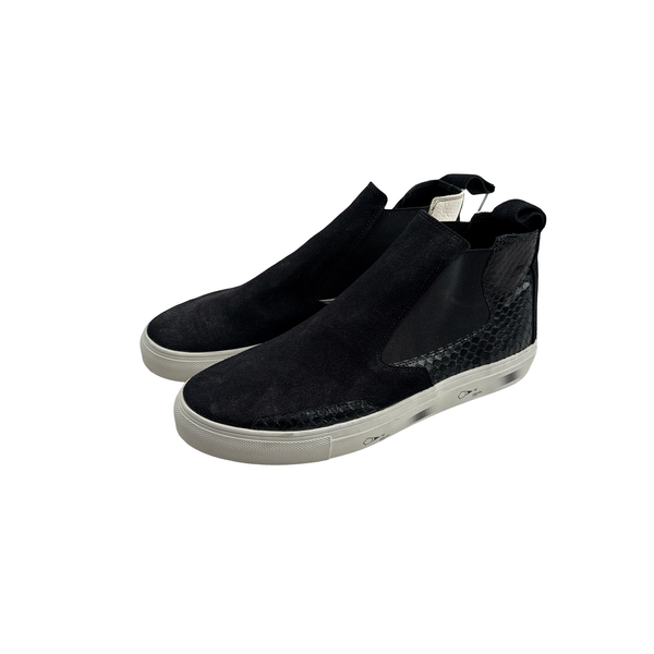 Stone Island Shadow Project Black Chelsea Boots - UK 8