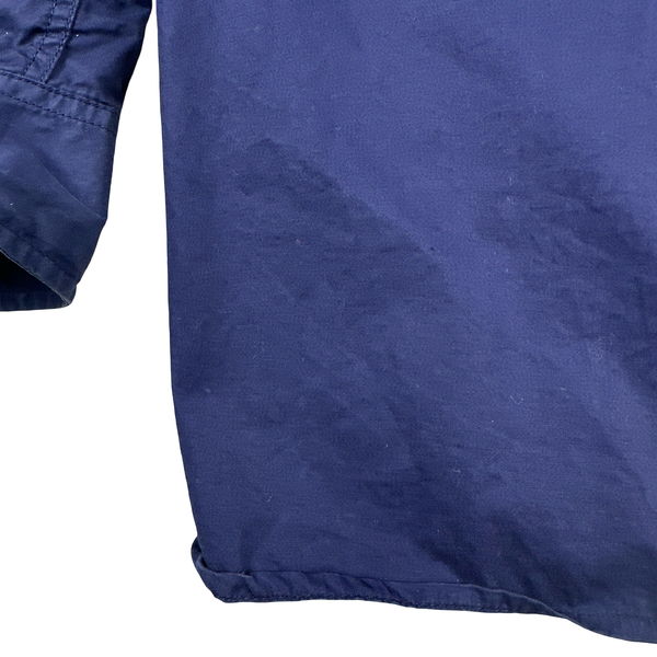 Stone Island 2014 Blue Indigo Cotton Overshirt - Medium