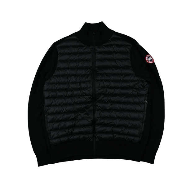 Canada Goose Black Hybridge Knit Jacket - Large