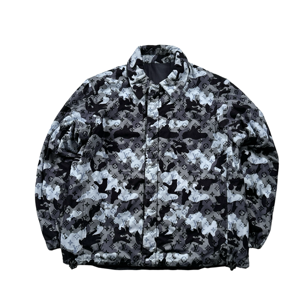 Louis Vuitton Monogram Reversible Nylon Pocket Jacket - XL