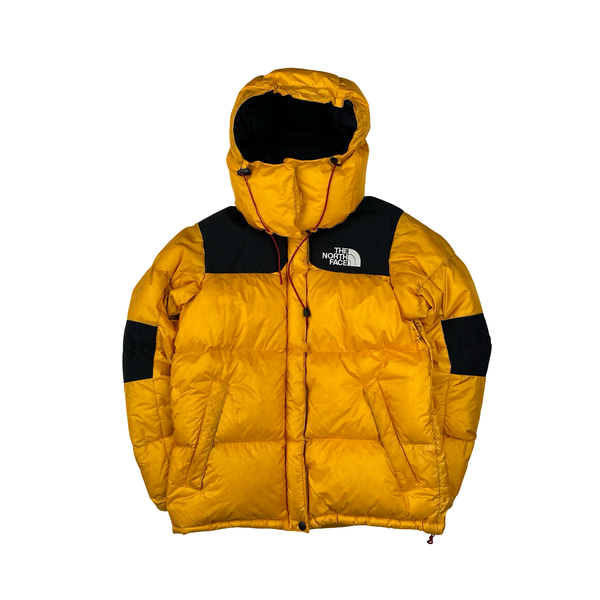 North Face Yellow Summit Series Baltoro 700 Fill Puffer Jacket XS Mat s Island