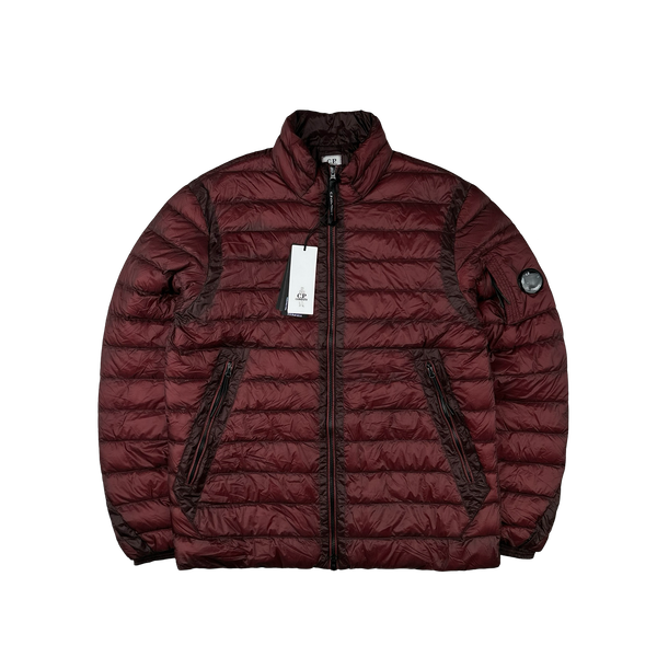 CP Company Wine DD Shell Puffer Jacket - XL