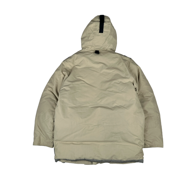 Armani Jeans 2000's Heavyweight Down Filled Long Puffer Jacket - Small