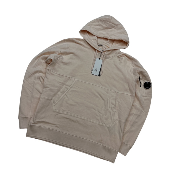 CP Company Peach Lens Viewer Hoodie - Small, XL