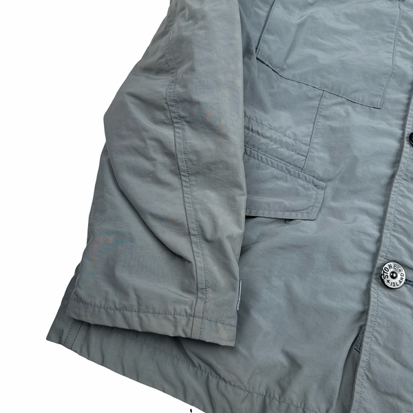 Stone Island 2014 Teal Micro Reps Field Jacket - XXL