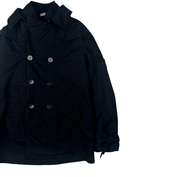 Stone Island 2008 Black David TC Dutch Rope Jacket - Large